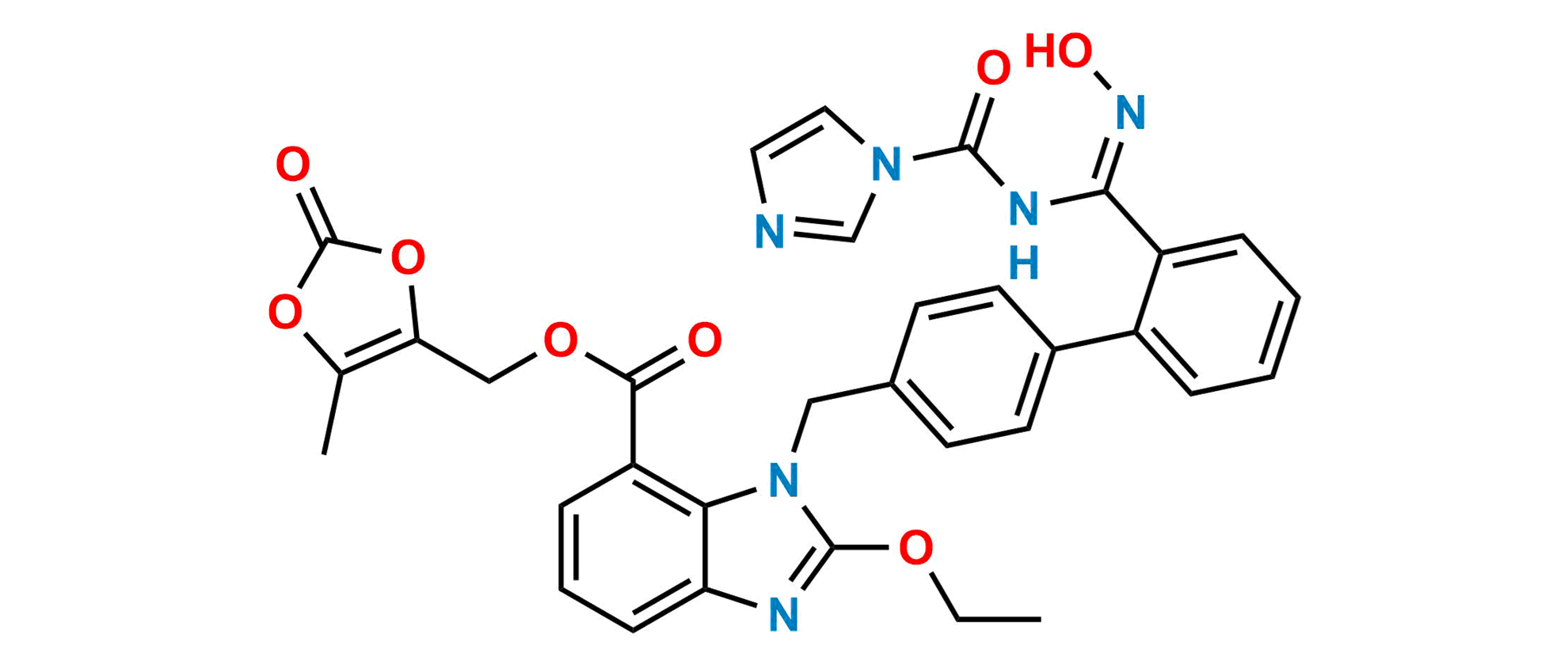 Azilsartan Imidazole Carbonyl Dioxolene Ester